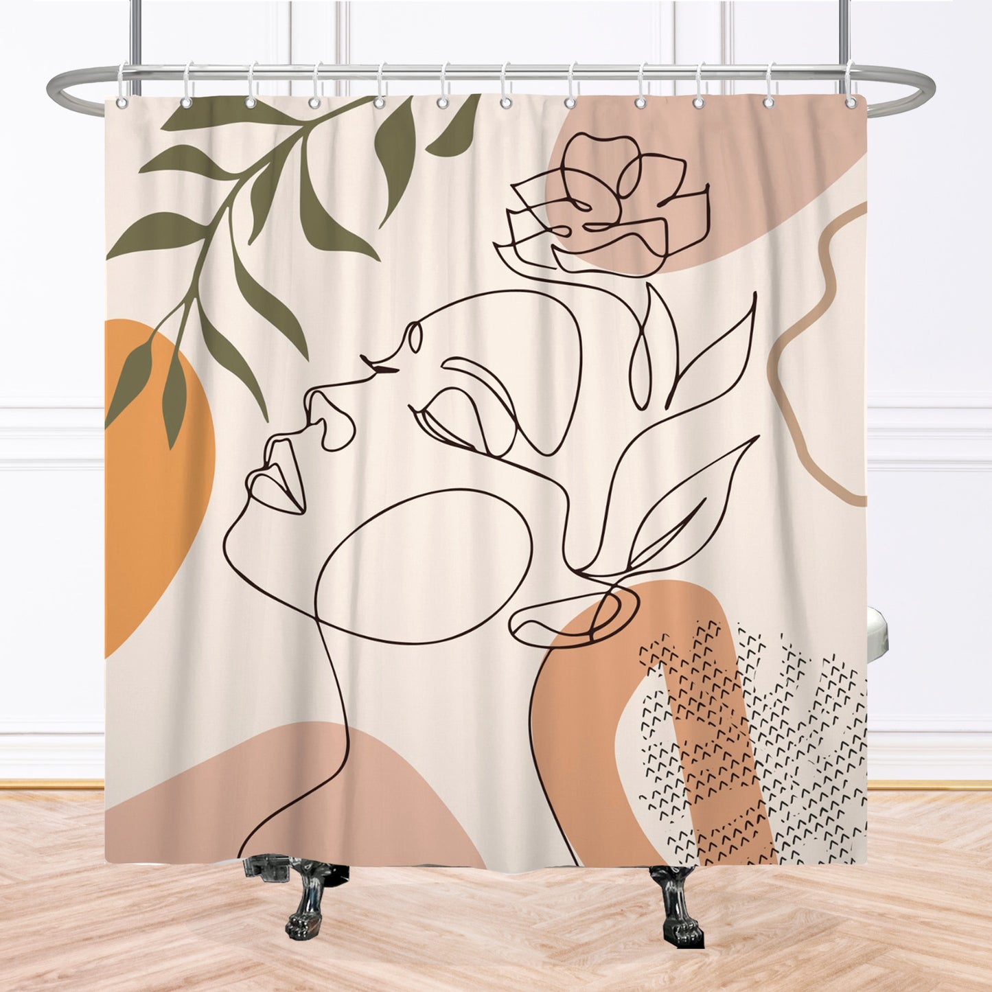 Sunflower Lady Shower Curtain