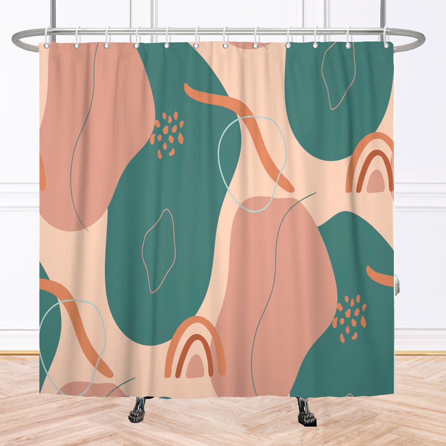 Peach Dessert Shower Curtain
