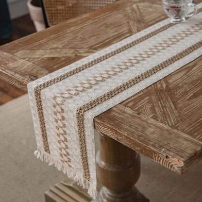 Grid Lines Table Runner