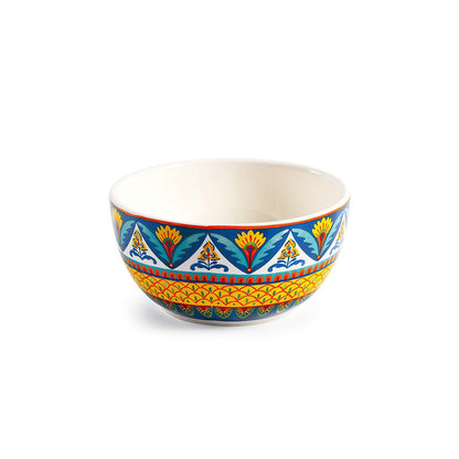 Yellow Morocco Ceramic Bowl