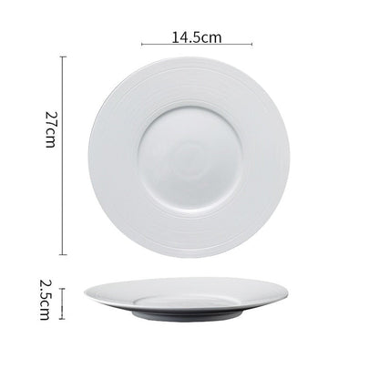 White Line Plates