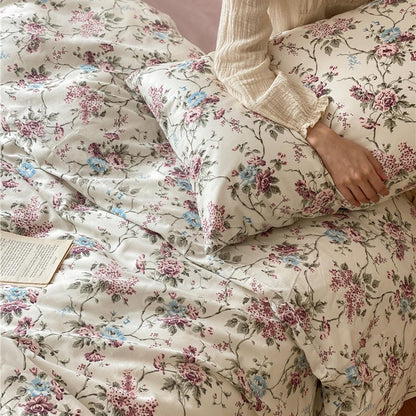 Flower Pastoral Bedding Set