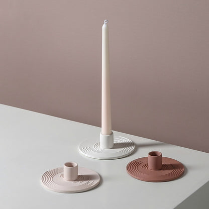 Circle Aro Ceramic Candle Holder