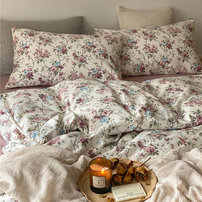 Flower Pastoral Bedding Set