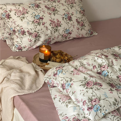 Flower Pastoral Bedding Set