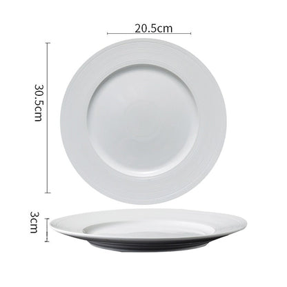 White Line Plates