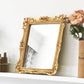 Rectangular Gold Wall Mirror