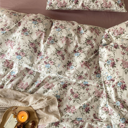 Flower Pastoral Bedding Set