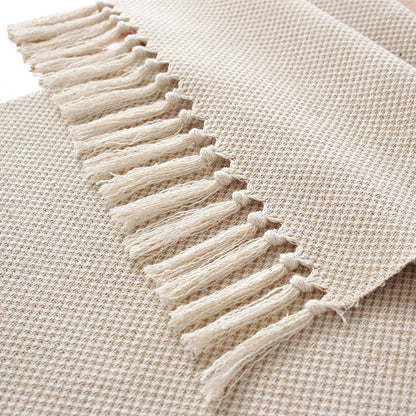 Sand Tassel Table Runner