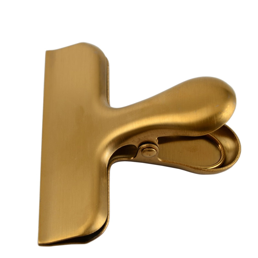 Gold Steel Clip Set