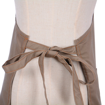 Neutral Apron With Pockets