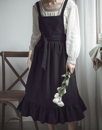 Black Retro Apron