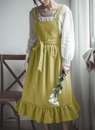 Yellow Retro Apron