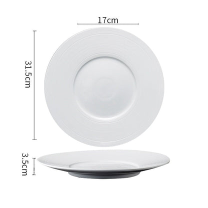 White Line Plates