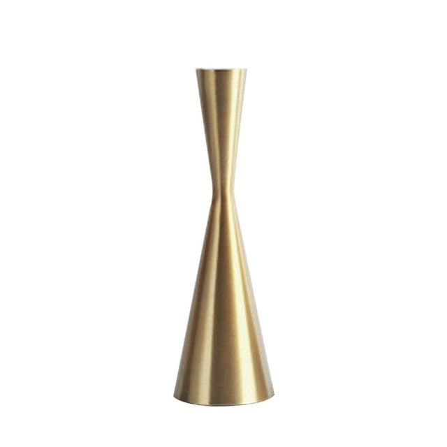 Triangle Gold Candle Holder