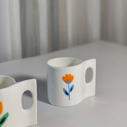 Camellia Tulips Mugs