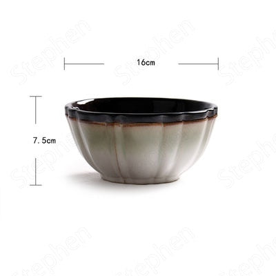 Tranquil Lotus Ceramic Bowl