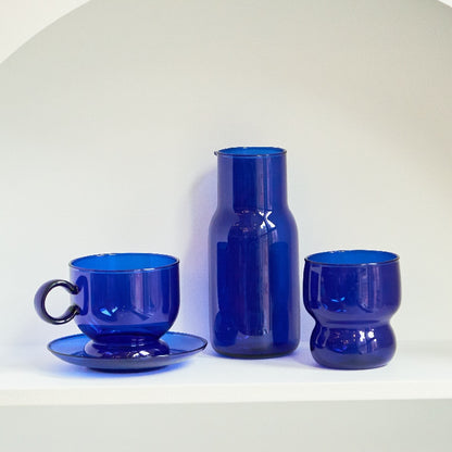 Blue Glassware