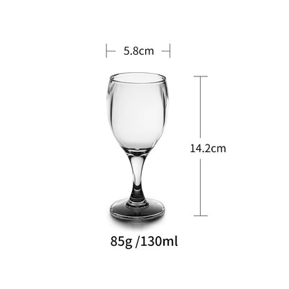 Acrylic  Wine Glass Set of 6