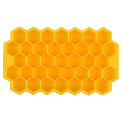 Honeycomb Ice Cube Tray Mold with Lid