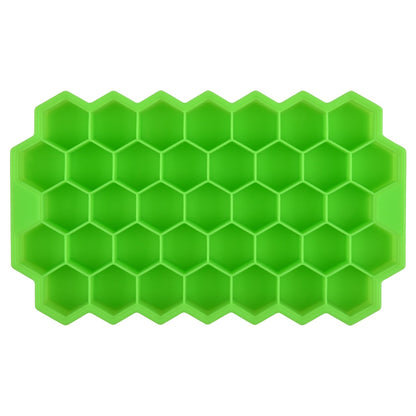 Honeycomb Ice Cube Tray Mold with Lid