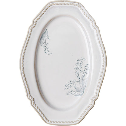 Orchid Oval Plate