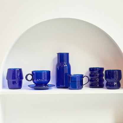 Blue Glassware