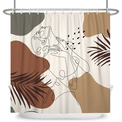 Lady Art  Shower Curtain