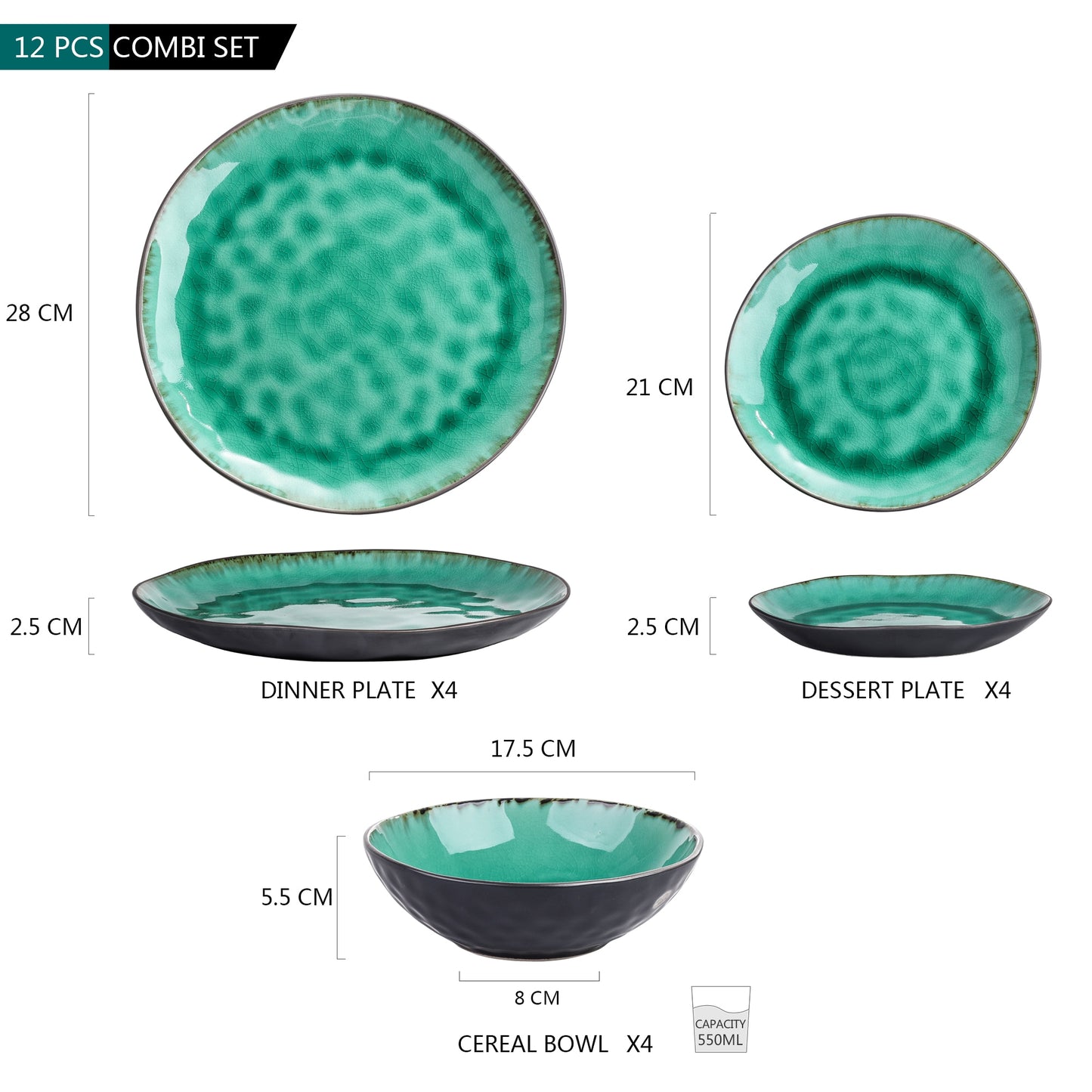 Green Lake Tableware Set