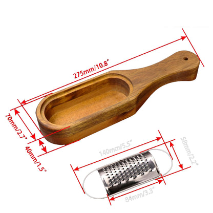 Acacia Wood Grater