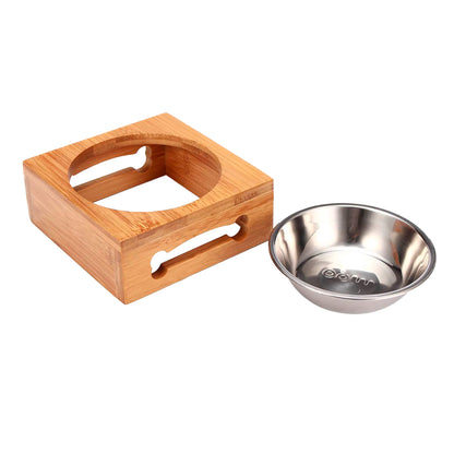 Bamboo Dog Bowls