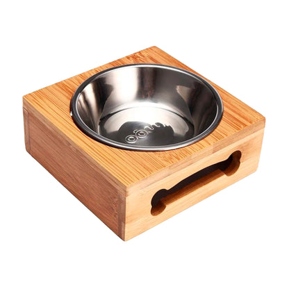 Bamboo Dog Bowls