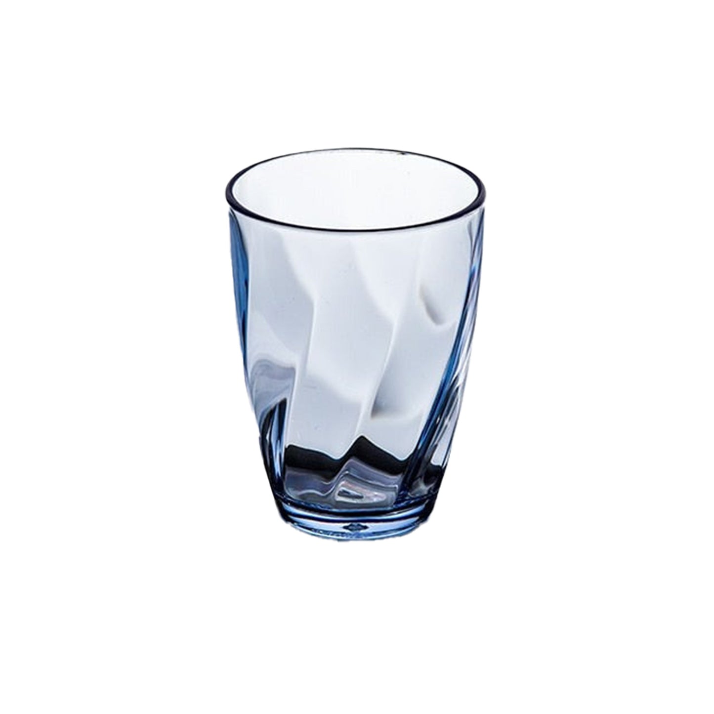 Blue Acrylic Cup Glasses Set of 6