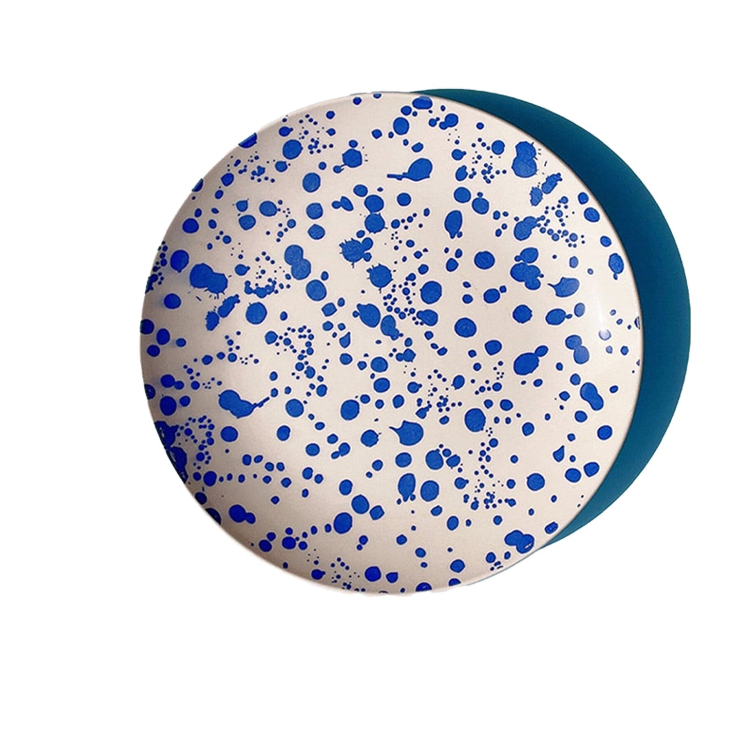 Blue Dots Dinner Plates