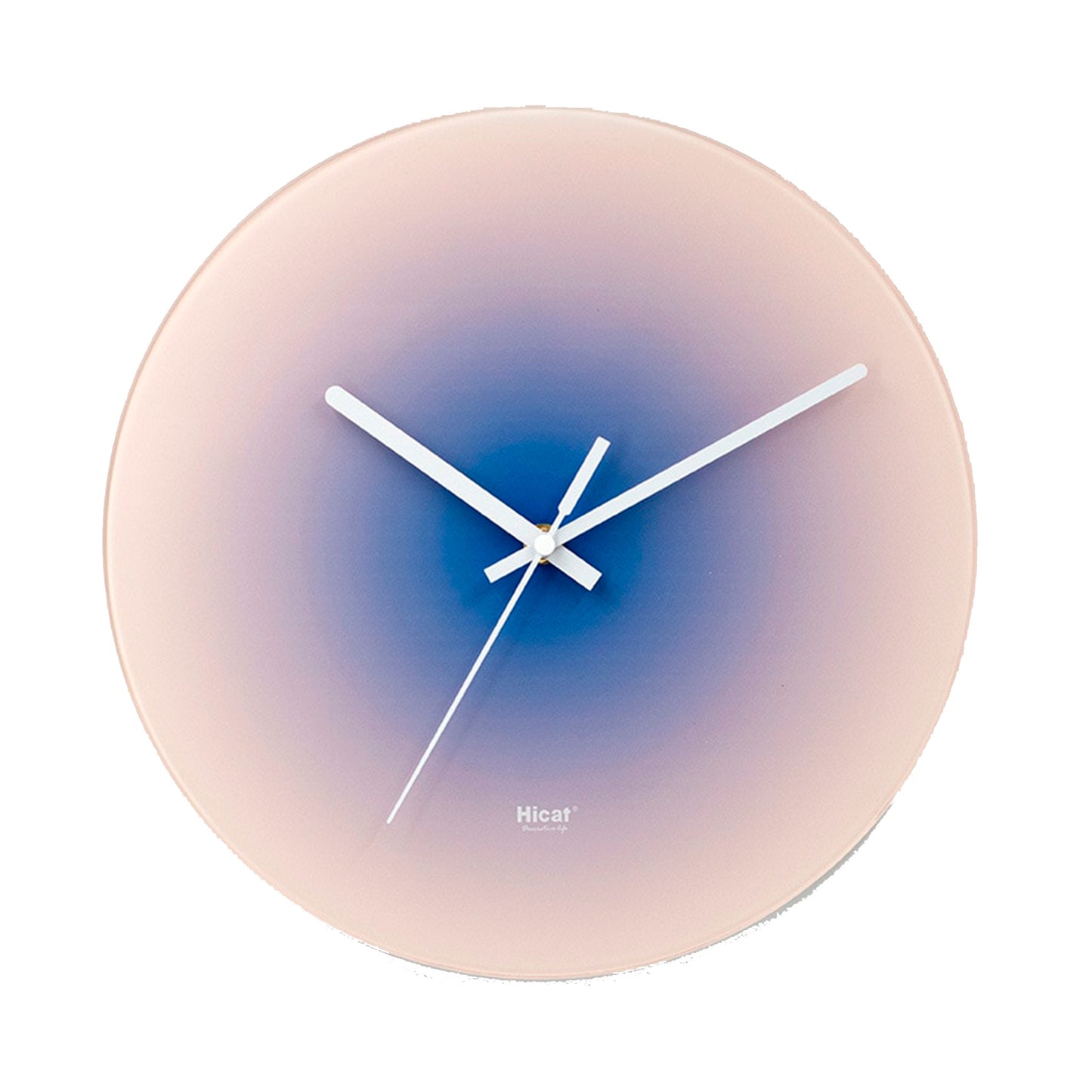 Blue Sunset Wall Clock