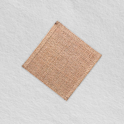 Burlap Coaster