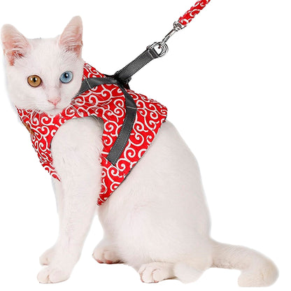 Cat Vest Harness Leash Set