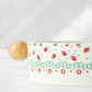 Strawberry Floral Ceramic Casserole