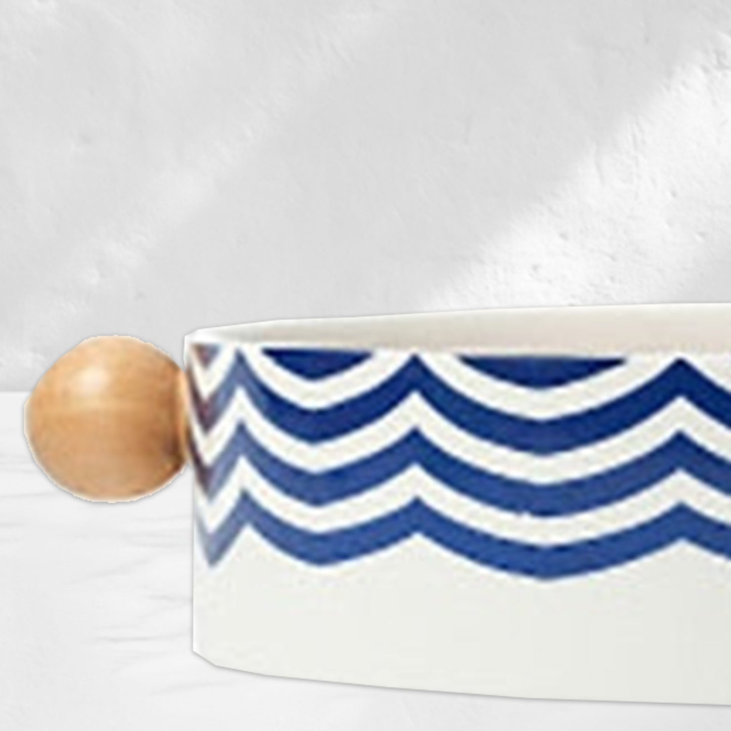 Blue Wave Ceramic Casserole