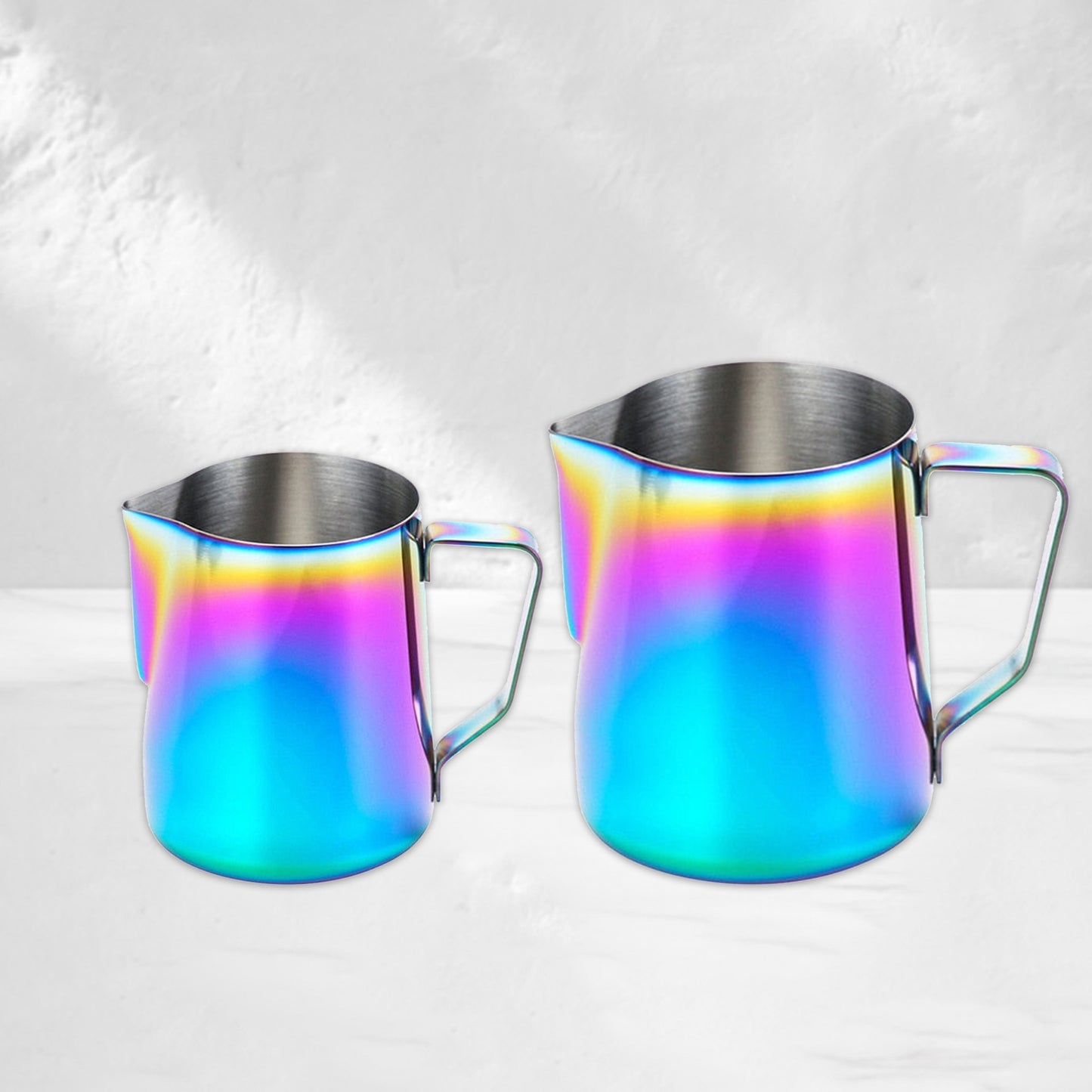 Purple Blue Milk Frothing Pitcher