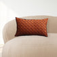 Orange Woven Cushion Cover