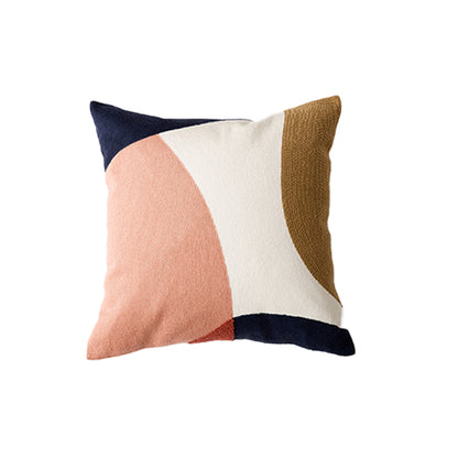 Deco Pink Square Cushion Cover