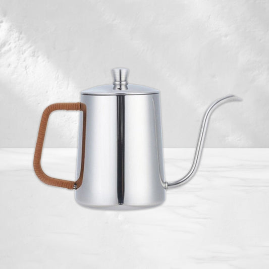 Silver Rope Drip Coffee Kettle