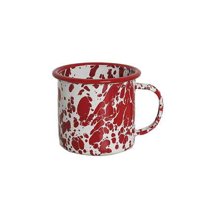 Taza Esmaltada Roja