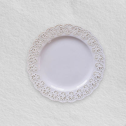 Floral Embossed Plates