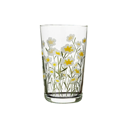 Daisy Flower Glass