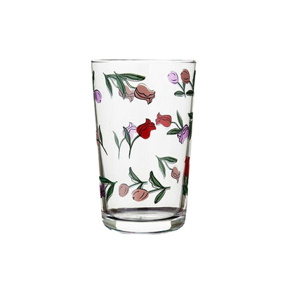 Roses Flower Glass