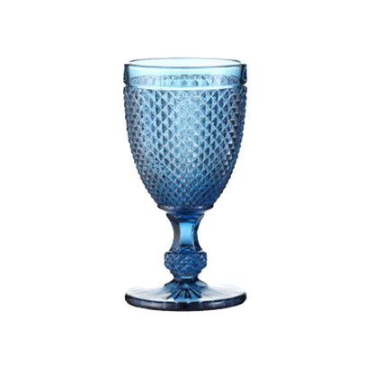 Blue Glass Goblet