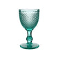 Green Glass Goblet