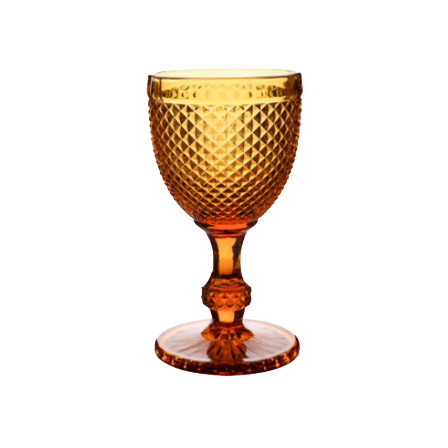 Copa De Cristal Naranja